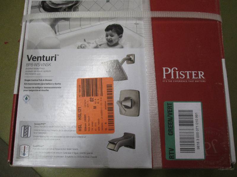 pfister single control tub and show...