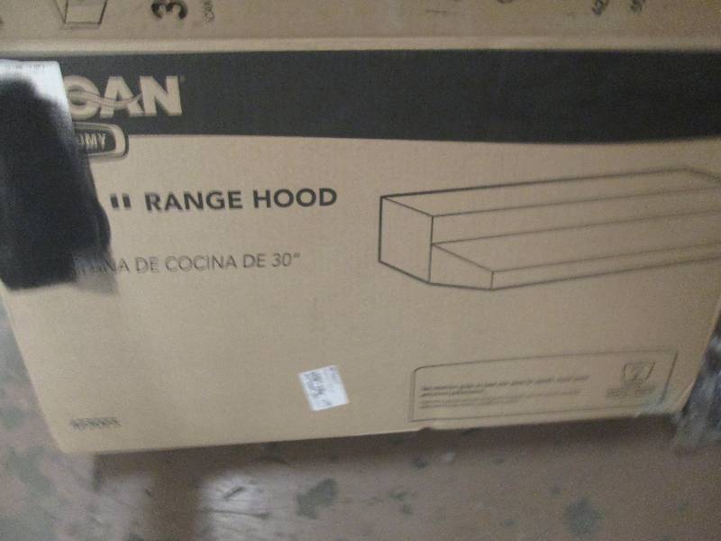 broan classic economy 30 inch range...
