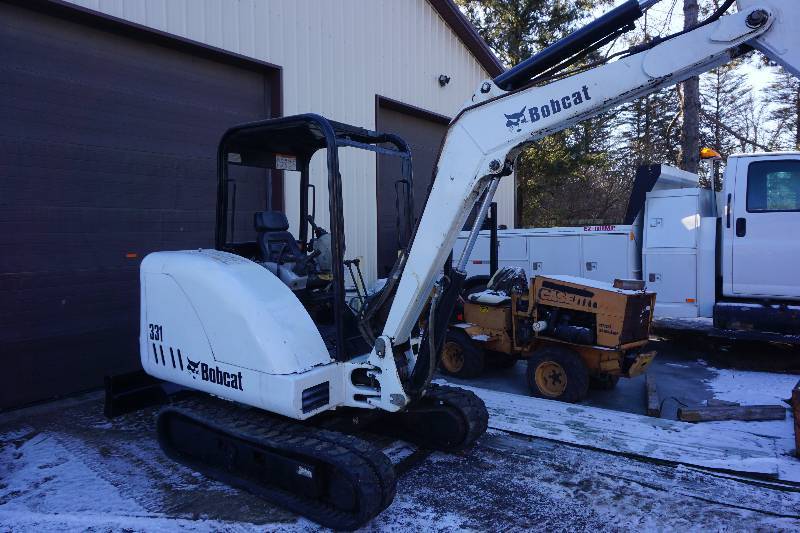 2003 Bobcat 331D Mini Tracked Excavator