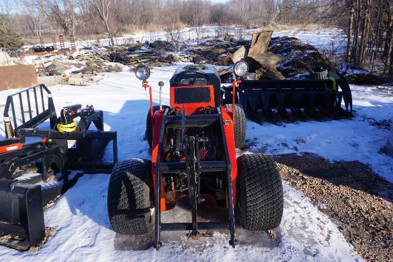 Power Trac PT-1430 Articulating 4 x 4 Mini Tractor Loader