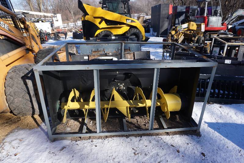 Universal Mount Bobcat Skid Loader Skid Steer Heavy Duty 68" Power Snow