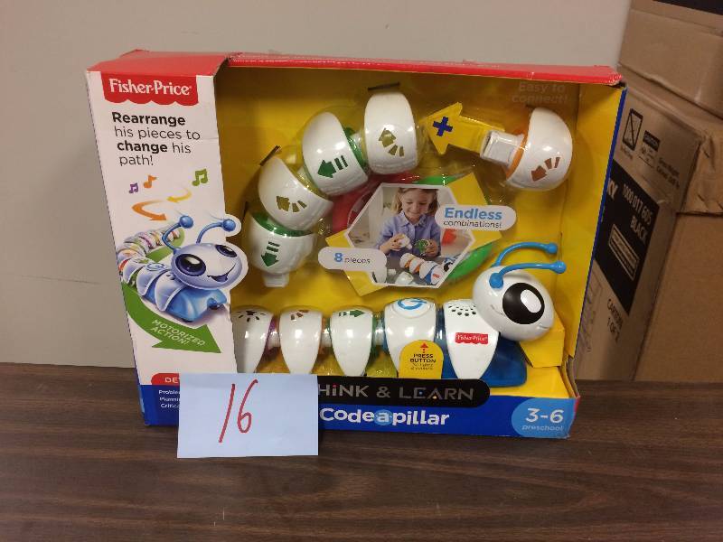 lot 16 image: Fisher Price Codeapillar