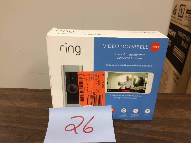 lot 26 image: Ring Video DoorBell