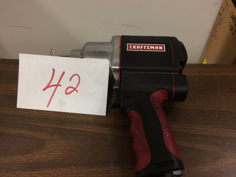 lot 42 image: Craftsman 12 in Impact Wrench