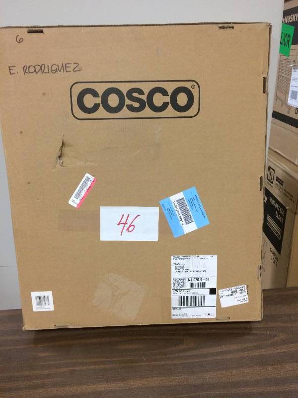 lot 46 image: Cosco Retro Counter ChairStep Stool,