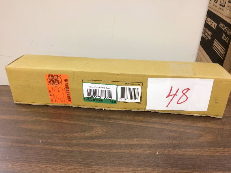 lot 48 image: Husky 18 in. x 100 in. Premium Solid Drawer Liner in Black