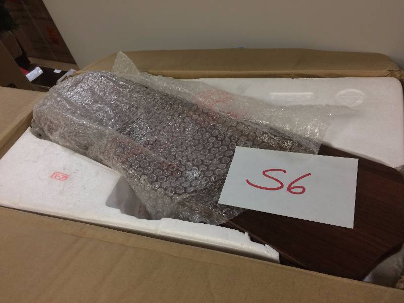 lot 56 image: Tri-Mount 52 Ceiling Fan Never used