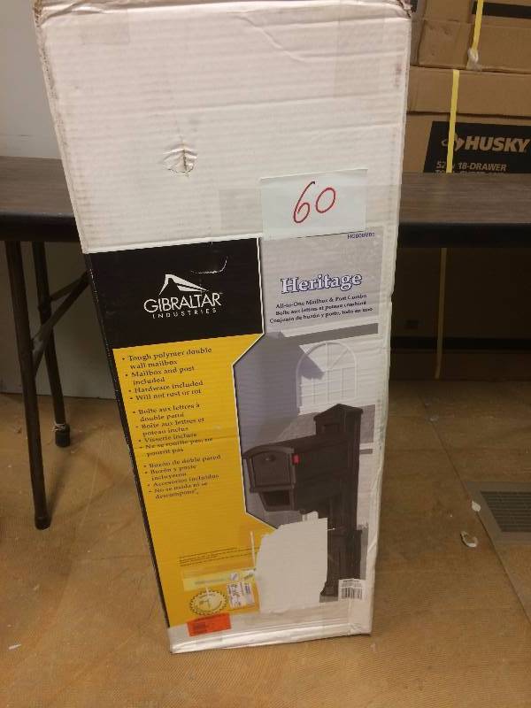 lot 60 image: Gibraltar Heritage Mailbox