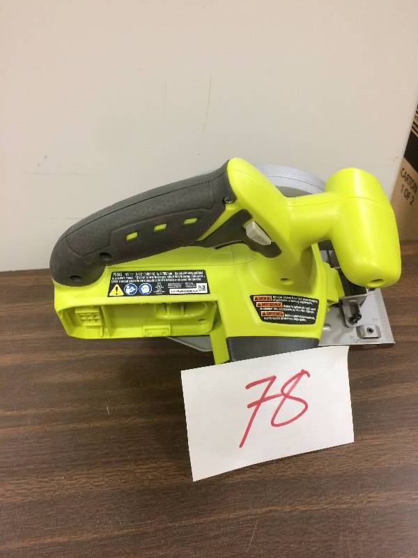 lot 78 image: Ryobi P514 18V Cordless One Variable Speed Reciprocating Saw (Bare tool only) not used