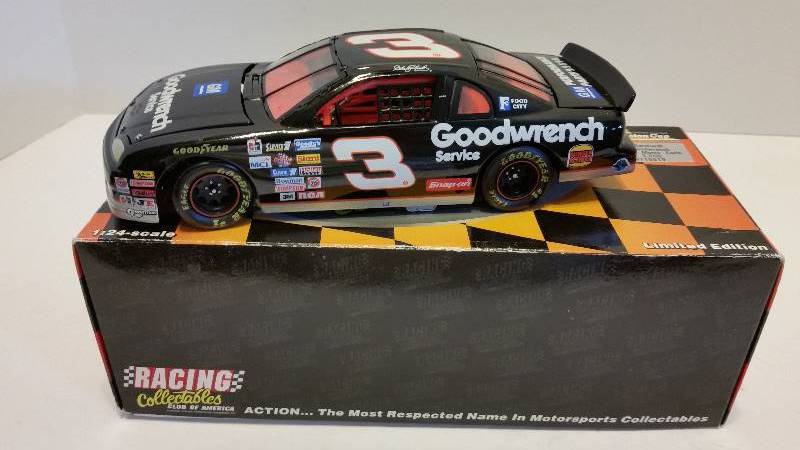 lot 146 image: 124th Scale Action Racing Collectables 1997 GM Goodwrench #3 Dale Earnhardt Chevrolet Monte Carlo