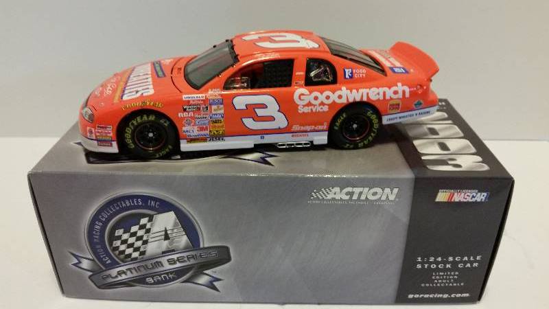 lot 158 image: 124th Scale 2003 Action Racing Colllectables 1997 #3 Dale Earhardt Wheaties Chevrolet Monte Carlo