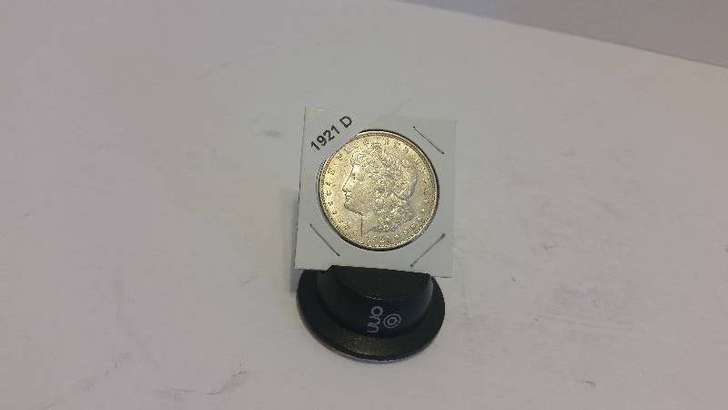 lot 164 image: 1921 D (Denver Mint) Morgan Silver Dollar