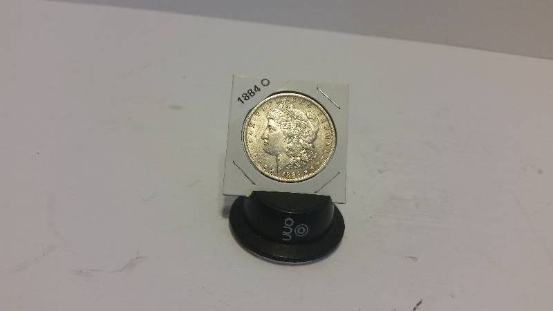 lot 175 image: 1884 O (New Orleans Mint) Morgan Silver Dollar