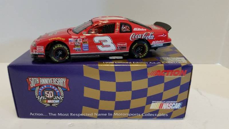 Action Racing Collectibles 124th Scale #3 Dale Earnhardt 1998 Coca Cola Chevrolet Monte Carlo