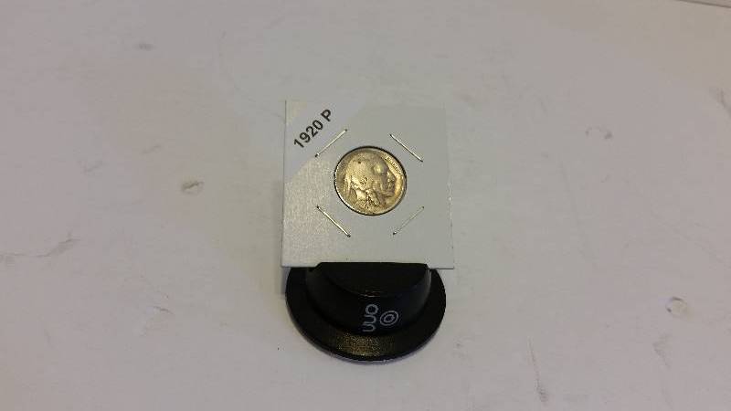 lot 191 image: Lot of (9) Buffalo Nickels - All Different Dates and Carded