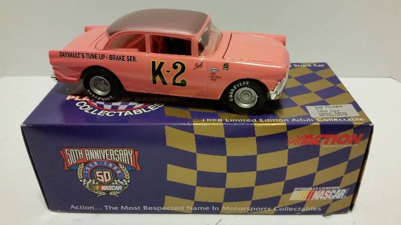 lot 230 image: Action Racing Collectibles 124th Scale K-2 Dale Earnhardt 1956 Ford Victoria Limited Edition