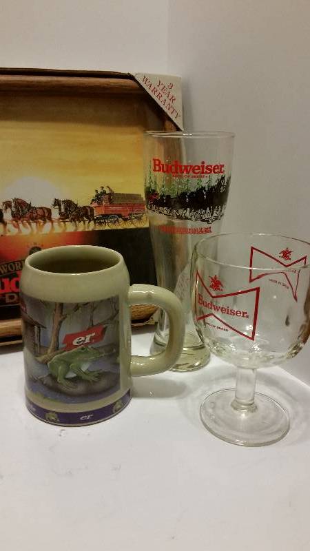 lot 161 image: Lot of Budweiser and Dale Earnhardt Jr Items - See Description and Pictures for all items.