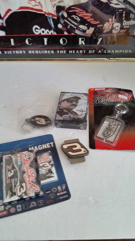 lot 255 image: Large Lot of #3 Dale Earnhardt Memorabelia - See Pictures and description for Items