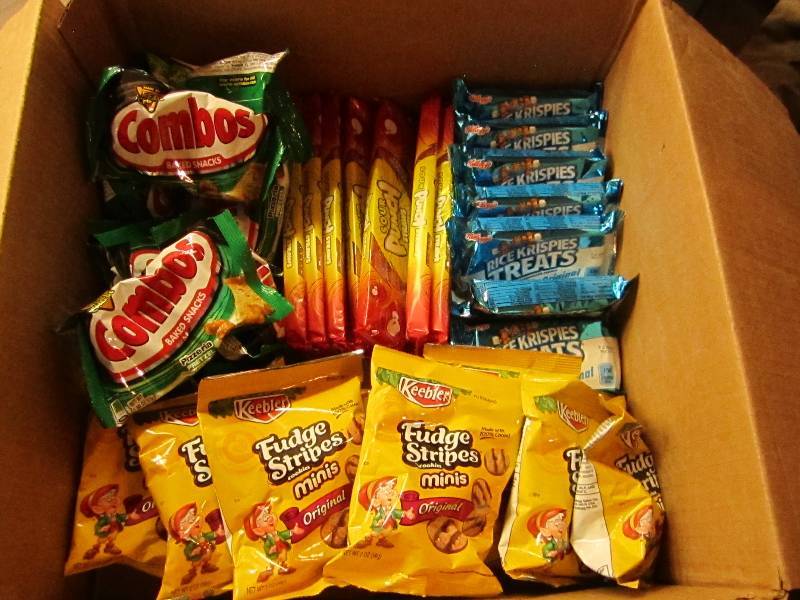 Lot of snacks, great for vending or...