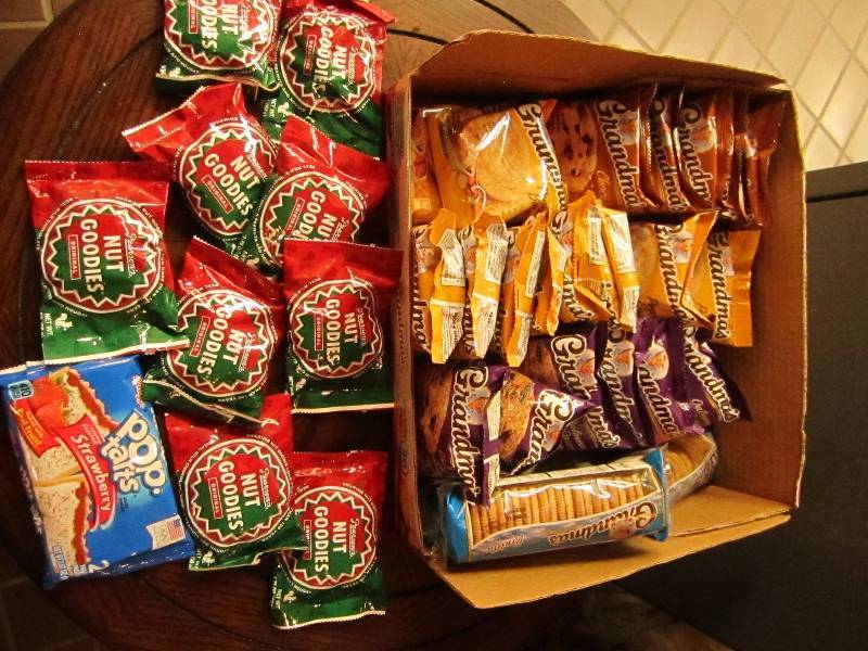 Lot of cookies, Nut Goodies and mor...