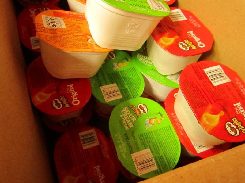 Poptarts and Pringles ...