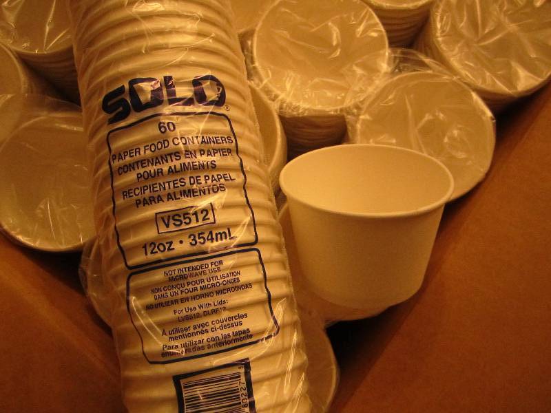 20 sleeves, 60 per sleeve Solo cups...