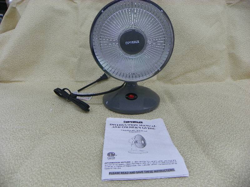 Optimus 9 dish heater