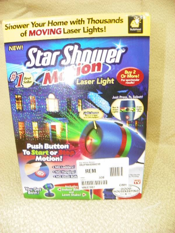 Star Shower Motion Laser Light