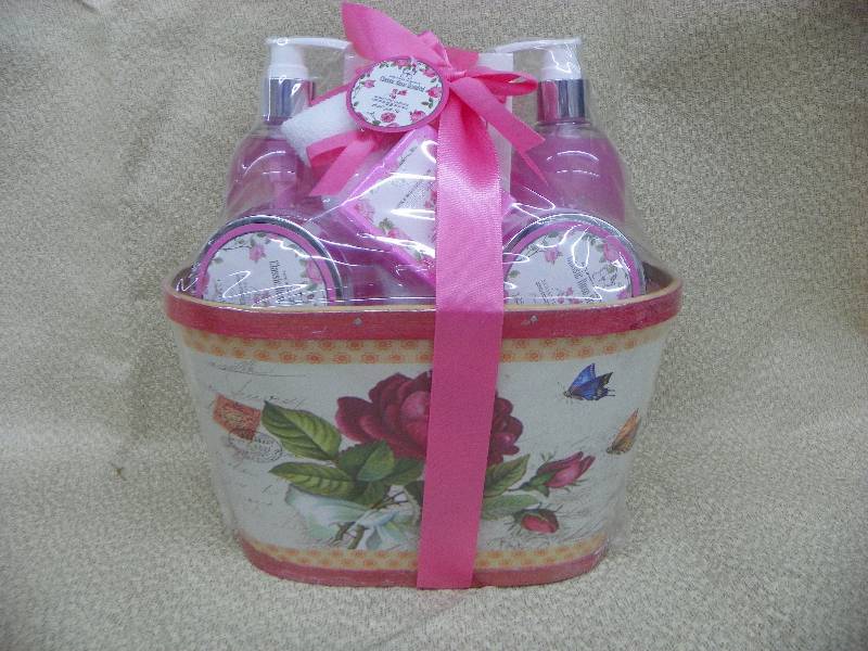 Classic Rose Scented Bath set