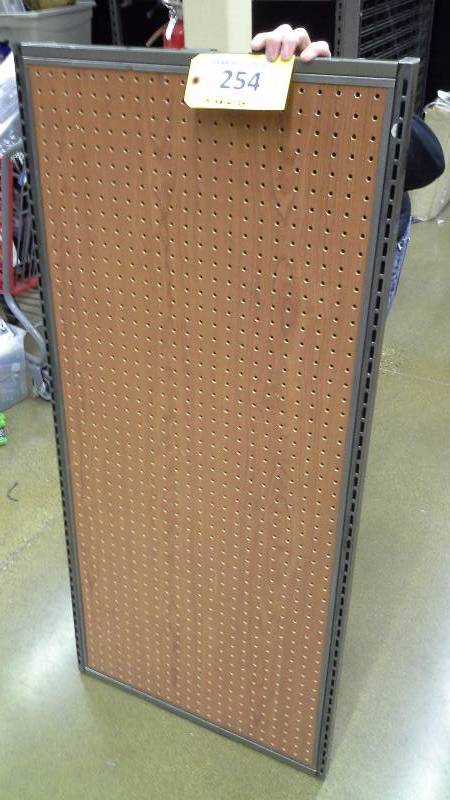 Retail Store Fixture - Peg Wall Panel