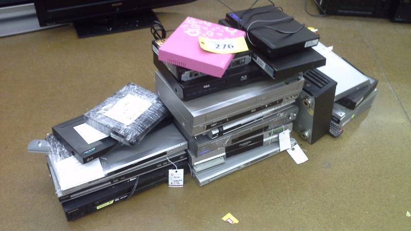 ReceiverDVDVCR Lot