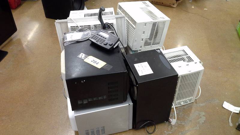 Heating and Cooling Lot (ACs and Microwaves)