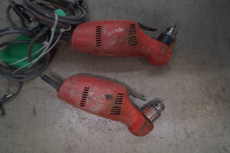Milwaukee Reversing Drills