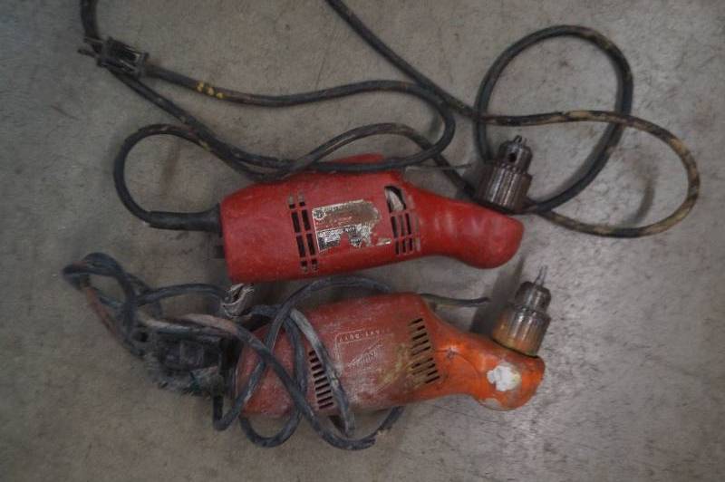 Milwaukee Reversing Drills
