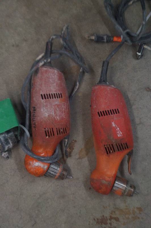 Milwaukee Reversing Drills