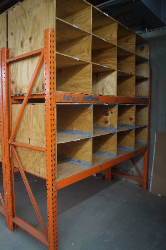lot 6 image: Pallet Racking