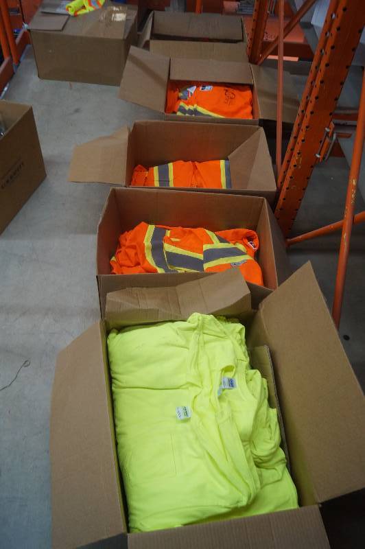 lot 24 image: Safety VestsShirts