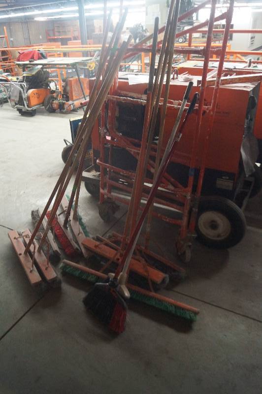 lot 42 image: Brooms