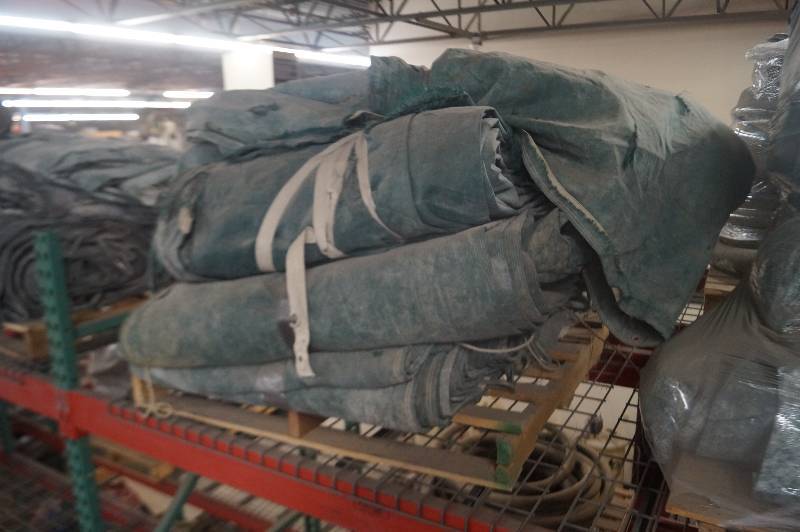 lot 191 image: Pallet of Overspray Tarps