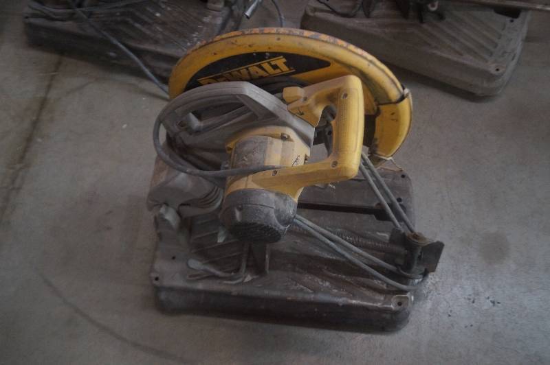 lot 226 image: DeWalt Chop Saw