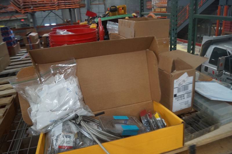 lot 245 image: Bolts, Screws Roll Pins & Washers