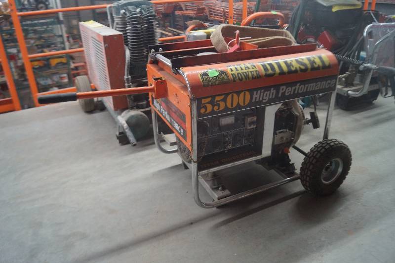 lot 60 image: Diesel Generator
