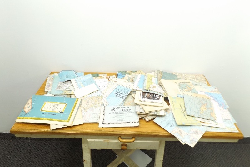 Large Lot of World etc. Maps from the 1920s - the 1960s