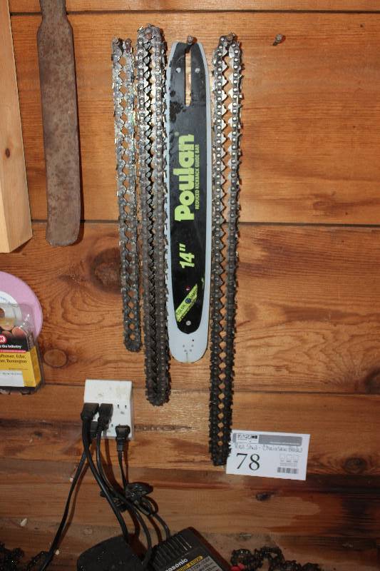 lot 78 image: Chain Saw Chains