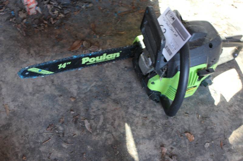 lot 63 image: Poulan Gas Chain Saw