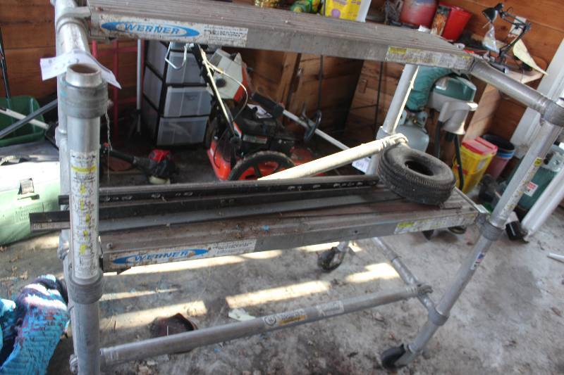 lot 99 image: Scaffolding