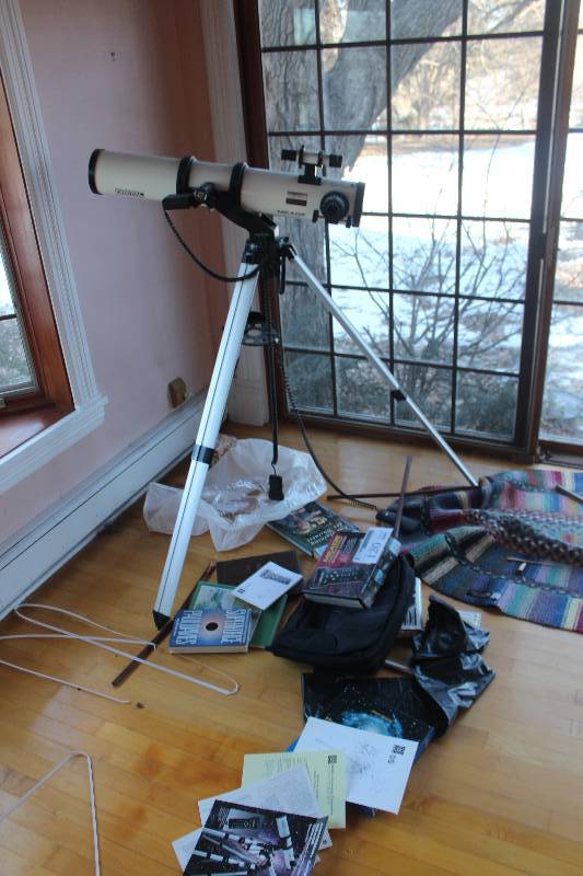 lot 120 image: Meade Telescope w Stand