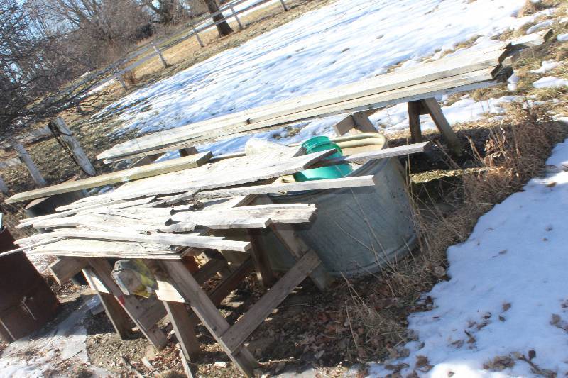 lot 140 image: Large Lot of Lumber and Wood