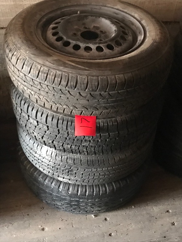 (4) Wheels & Tires