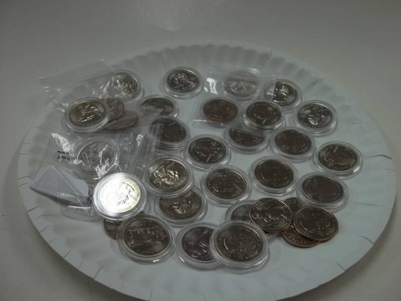 Assorted North Dakota Quarters